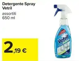 Carrefour Iper Detergente Spray Vetril offerta
