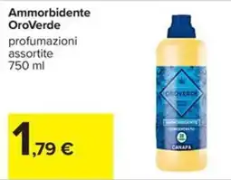 Carrefour Iper Ammorbidente OroVerde offerta