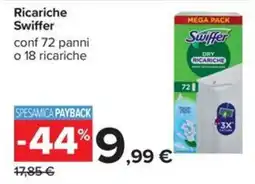 Carrefour Iper Ricariche Swiffer offerta