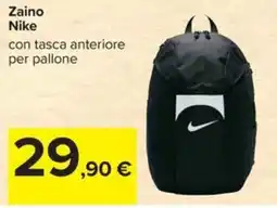 Carrefour Iper Zaino Nike offerta