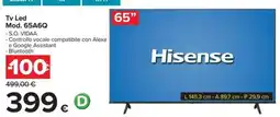 Carrefour Iper Tv Led Hisense offerta