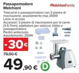 Carrefour Iper Passapomodoro Melchioni offerta