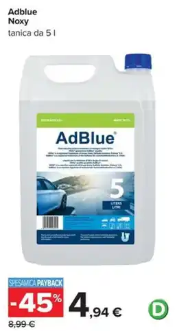Carrefour Iper AdBlue Noxy offerta