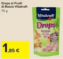 Carrefour Iper Drops ai Frutti di Bosco Vitakraft offerta