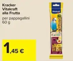 Carrefour Iper Kracker Vitakraft alla Frutta offerta