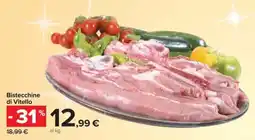Carrefour Iper Bistecchine di Vitello offerta