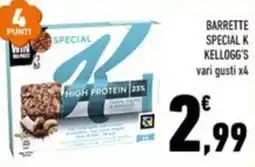 Conad Margherita Barrette Special K Kellogg's offerta