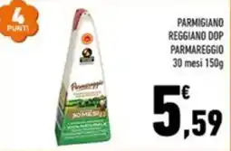 Conad Margherita Parmareggio Parmigiano Reggiano DOP offerta