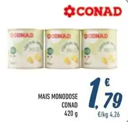 Spesa Facile Conad Mais monodose Conad offerta