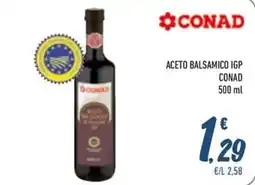 Spesa Facile Conad Aceto balsamico IGP Conad offerta