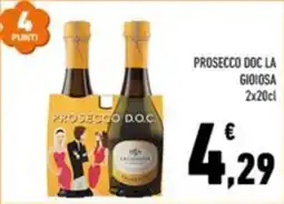 Conad Margherita Prosecco Doc La Gioiosa offerta