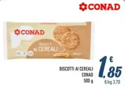 Spesa Facile Conad Biscotti ai cereali Conad offerta