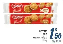 Spesa Facile Conad Biscotto Lotus offerta