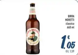 Spesa Facile Conad Birra Moretti classica offerta