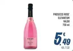 Spesa Facile Conad Prosecco Rose' Elevantum Valdo offerta