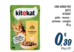 Spesa Facile Conad Cibo umido per gatti Kitekat offerta