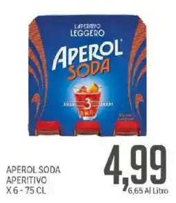 Supermercati Piccolo Aperol Soda Aperitivo offerta
