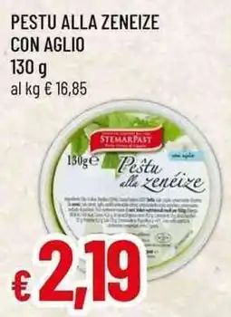 Famila Superstore Pestu alla zeneize con aglio offerta