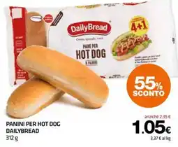 Superconti Panini per hot dog Dailybread offerta