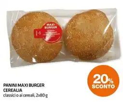 Superconti Panini Maxi Burger Cerealia offerta