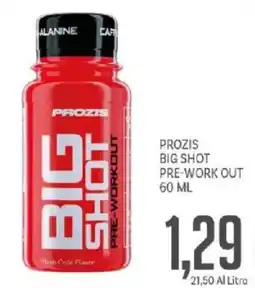Supermercati Piccolo Prozis Big Shot Pre-Work Out offerta