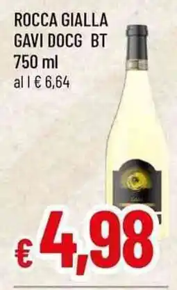 Famila Superstore Rocca Gialla Gavi DOCG BT offerta