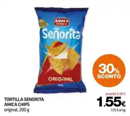 Superconti Tortilla Señorita Amica Chips original offerta