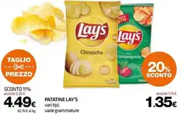 Superconti Patatine Lay's offerta