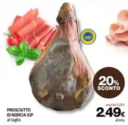 Superconti Prosciutto di Norcia IGP offerta