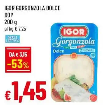 Galassia superstore Igor Gorgonzola Dolce offerta