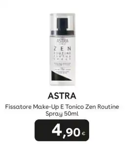 Idea bellezza Astra fissatore make-up e tonico zen routine offerta