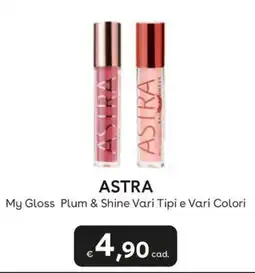 Idea bellezza Astra My Gloss Plum & Shine offerta