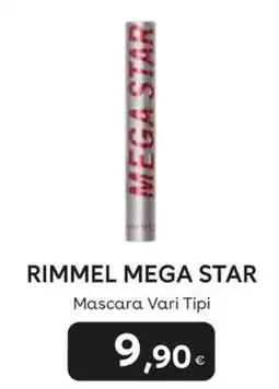 Idea bellezza Rimmel Mega Star Mascara Vari Tipi offerta