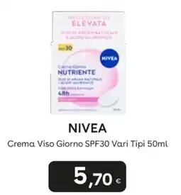 Idea bellezza NIVEA Crema Viso Giorno SPF30 offerta