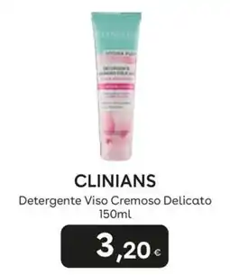 Idea bellezza Clinians Detergente Viso Cremoso Delicato offerta