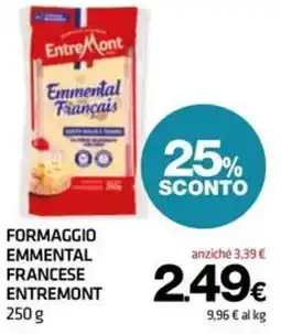 Superconti Formaggio emmental francese entremont offerta