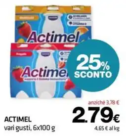 Superconti Actimel vari gusti offerta