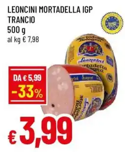 Galassia superstore Leoncini mortadella IGP offerta