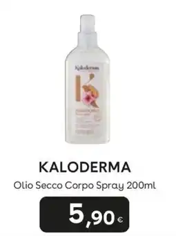 Idea bellezza Kaloderma Olio Secco Corpo Spray offerta