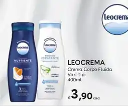 Idea bellezza Leocrema Crema Corpo Fluida offerta