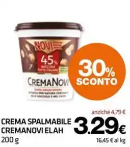 Superconti Crema spalmabile Cremanovi Elah offerta