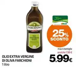 Superconti Olio extra vergine di oliva Farchioni offerta