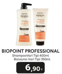 Idea bellezza Biopoint Professional Shampoo Vari Tipi offerta