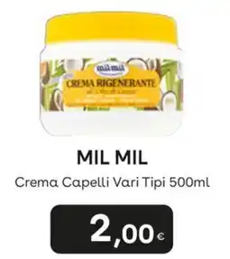 Idea bellezza Mil Mil Crema Capelli Vari Tipi offerta