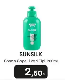 Idea bellezza Sunsilk Crema Capelli Vari Tipi offerta
