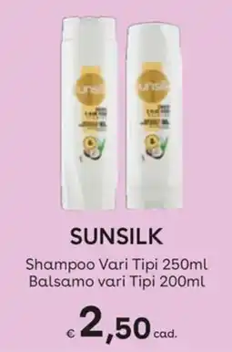 Idea bellezza Sunsilk Shampoo Vari Tipi offerta