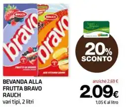 Superconti Beveranda alla frutta Bravo Rauch offerta