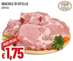 Galassia superstore Braciole di vitello offerta
