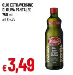 Galassia superstore Olio extravergine di oliva Pantaleo offerta