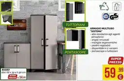 La Prealpina Armadio multiuso "Sistema" offerta